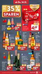 Gazetka promocyjna Aldi Nord - Von Montag - Gazetka - ważna od 16.12 do 16.12.2023 - strona 35 - produkty: beere, beeren, brut, coca-cola, cola, eis, elle, flasche, frucht, gin, Havana Club, irish whiskey, jahrgangssekt, likör, mumm, orangina, osborne, Pinot, pinot noir, Rauch, reis, riesling, rum, scotch, scotch whisky, sekt, single malt, teller, Ti, tullamore, veterano, wein, Weißwein, whiskey, whisky, ZTE, zucker