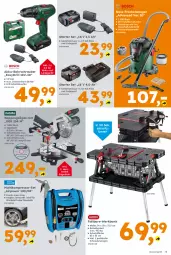 Gazetka promocyjna  - Gazetka - ważna od 13.12 do 13.12.2025 - strona 5 - produkty: akku, akku-bohrschrauber, Arbeitsleuchte, aust, auto, Bank, Bau, Behälter, Bohrschrauber, Brei, elle, kompressor, ladegerät, Leuchte, säge, Schal, steckdose, Ti, tisch, Trockensauger, wasser