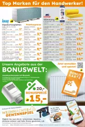 Gazetka promocyjna  - Gazetka - ważna od 13.12 do 13.12.2025 - strona 8 - produkty: angebot, angebote, Bau, eis, elle, gewinnspiel, globus fachmärkte, latte, LG, Palette, reis, Schal, thermostat, Ti