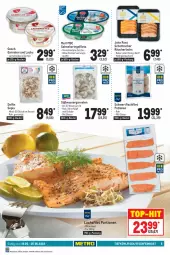 Gazetka promocyjna Metro - Food - Gazetka - ważna od 25.05 do 25.05.2022 - strona 5 - produkty: Becher, beutel, feinkost, filet, filets, fisch, Fischfeinkost, garnelen, hering, Herings, heringsfilets, honig, Honig-Senf, lachs, lachsfilet, merl, Metro, natur, Räucherlachs, ring, sahne, Schal, Schale, schott, senf, Ti, tisch, top-hit, wasser