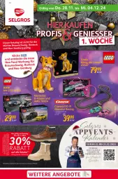 Gazetka promocyjna Selgros - Non Food - Gazetka - ważna od 04.12 do 04.12.2024 - strona 1 - produkty: Adidas, angebot, angebote, braun, Carrera, cin, decke, lion, sandale, sandalen, schuhe, sim, simba, Sport, sportschuhe, tee, Ti, Yo