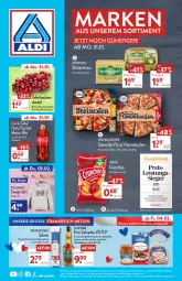 Gazetka promocyjna Aldi Nord - Aldi-Aktuell - Gazetka - ważna od 05.02 do 05.02.2022 - strona 1 - produkty: aldi, apfel, asti, aus der tiefkühlung, beutel, butter, chips, coca-cola, cola, crunchips, elle, fanta, flammkuchen, flasche, gin, Holz, kerrygold, Kinder, kuchen, lamm, lorenz, lorenz crunchips, Mezzo Mix, Ofen, original wagner, pizza, pocopiano, salami, Schal, Schale, shirt, sprite, steinofen, Sweatshirt, tafeltrauben, Ti, trauben, wagner, wein, ZTE