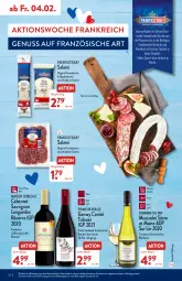 Gazetka promocyjna Aldi Nord - Aldi-Aktuell - Gazetka - ważna od 05.02 do 05.02.2022 - strona 26 - produkty: asti, cabernet, cabernet sauvignon, comté, eis, elle, fisch, flasche, früchte, gin, Käse, küche, mais, meeresfrüchte, nuss, pasta, pizza, reis, rotwein, rouge, salami, sauvignon, Ti, wein, Weißwein, ZTE