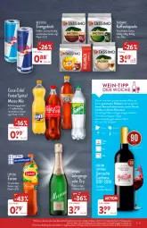 Gazetka promocyjna Aldi Nord - Aldi-Aktuell - Gazetka - ważna od 05.02 do 05.02.2022 - strona 9 - produkty: beere, beeren, coca-cola, cola, drink, eis, eistee, elle, erfrischungsgetränk, fanta, flasche, frucht, getränk, gin, grana, jahrgangssekt, kaffee, kaffeekapseln, Käse, lipton, Mezzo Mix, mumm, Rana, red bull, rind, rotwein, saft, sekt, sim, sprite, tassimo, tee, teller, Ti, vanille, wein, ZTE