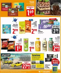 Gazetka promocyjna Edeka - Prospekte - Gazetka - ważna od 21.03 do 21.03.2026 - strona 13 - produkty: alkohol, chips, crunchips, flasche, lindt, mais, milka, milka schokolade, ritter, ritter sport, schoko, schokolade, schokowürfel, Sport, Ti, würfel