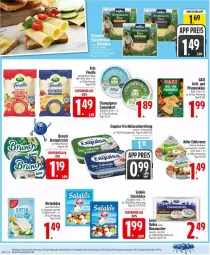 Gazetka promocyjna Edeka - Prospekte - Gazetka - ważna od 21.03 do 21.03.2026 - strona 4 - produkty: arla, aufstrich, Becher, bergader, beutel, brot, brotaufstrich, camembert, champignon, creme, deka, edelcreme, eis, exquisa, exquisa frischkäse, finello, frischkäse, frischkäsezubereitung, grill, Hausmacher, hirtenkäse, Käse, käsescheiben, kräuter, Loose, mac, milch, pfanne, pfannen, pfannenkäse, quäse, Reibekäse, reis, sahne, salakis, salz, schafskäse, Ti, und pfanne