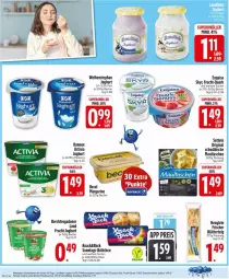 Gazetka promocyjna Edeka - Prospekte - Gazetka - ważna od 21.03 do 21.03.2026 - strona 6 - produkty: activia, activia joghurt, becel, Becher, blätterteig, brötchen, danone, danone activia, eis, exquisa, frucht, gin, henglein, joghur, joghurt, landliebe, landliebe joghurt, margarine, maultaschen, ndk, nuss, quark, reis, settele, Skyr, Tasche, taschen, Ti, weihenstephan, ZTE
