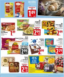 Gazetka promocyjna Edeka - Prospekte - Gazetka - ważna od 21.03 do 21.03.2026 - strona 7 - produkty: baguette, Becher, beutel, Bistro Baguette, cookie, deka, dip, Dr. Oetker, eis, fertiggericht, gin, iglo, magnum, milch, monte, nuggets, obst, reis, reiss, sandwich, Ti, veggie, Veggie Love, zott, Zott Monte