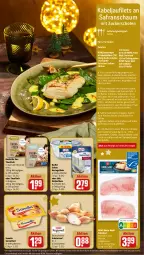 Gazetka promocyjna Rewe - Prospekte - Gazetka - ważna od 16.12 do 16.12.2023 - strona 5 - produkty: Anrichte, Becher, braten, butter, filet, filets, fisch, hering, Herings, heringsfilets, kabeljaufilet, matjes, Matjesfilet, matjesfilets, nadler, olive, oliven, olivenöl, olivenöl extra, pfanne, pfeffer, rewe beste wahl, rewe feine welt, rezept, rezepte, ring, Safran, saft, sahne, salz, Schal, Schalotte, schlagsahne, thunfisch, Ti, wasser, würfel, zitrone, zitronen, zitronensaft, zucker