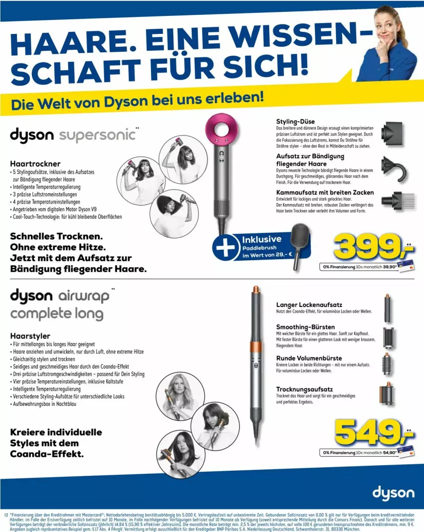 Aktueller Prospekt Euronics - Prospekte - von 31.08 bis 07.09.2022 - strona 12 - produkty: Airwrap, aufbewahrungsbox, Brei, bürste, bürsten, consors finanz, Dyson, Dyson Airwrap, eier, eis, elle, ente, Finish, haartrockner, Intel, LG, Liege, mastercard, rwe, saft, Ti, Trockner, WICK, wrap