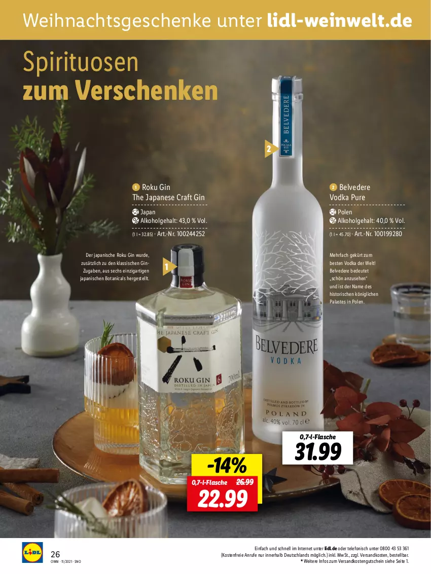 Aktueller Prospekt Lidl - Beste Weine für jeden Anlass - von 29.10 bis 30.11.2021 - strona 26