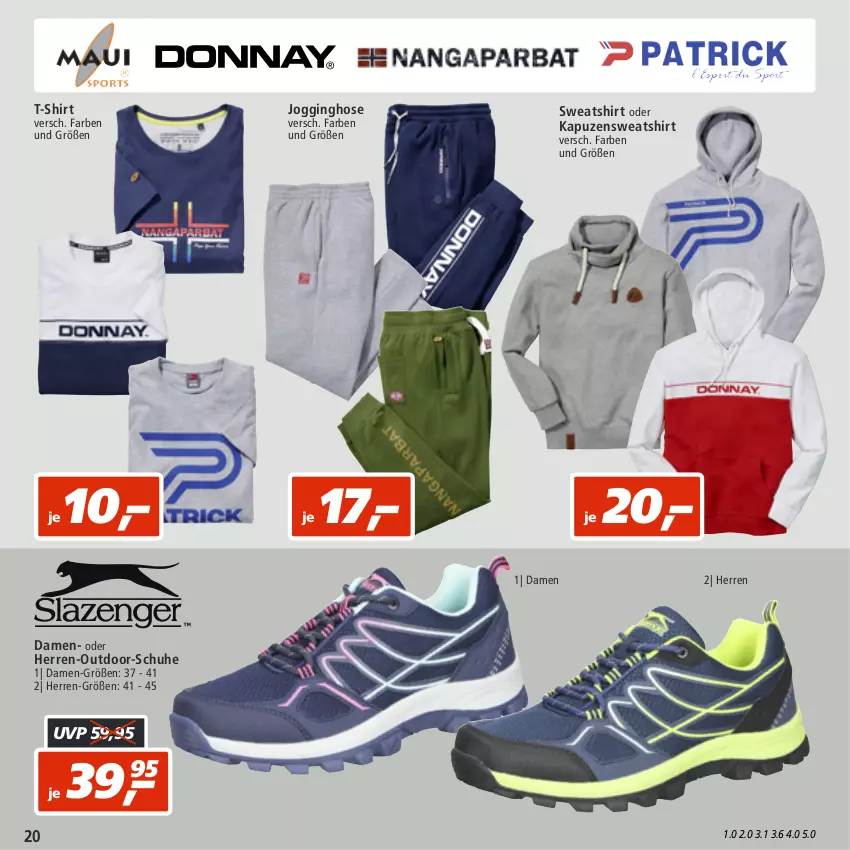 Aktueller Prospekt Real - von 05.09 bis 10.09.2022 - strona 20 - produkty: gin, hose, Jogginghose, Kapuzensweatshirt, schuhe, shirt, Sweatshirt, T-Shirt