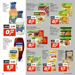 Gazetka promocyjna Real - Gazetka - ważna od 10.09 do 10.09.2022 - strona 10 - produkty: beutel, eis, elle, flasche, ketchup, knorr, knorr fix, mayonnaise, mehl, mondamin, reis, salat, sauce, saucen, schlemmersauce, schlemmersaucen, Soße, suppe, suppen, suppenliebe, teller, tomato ketchup, Yo