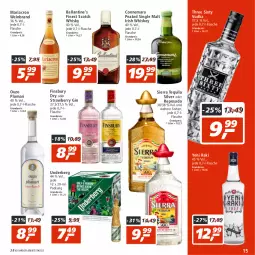 Gazetka promocyjna Real - Gazetka - ważna od 10.09 do 10.09.2022 - strona 15 - produkty: ball, eis, finsbury, flasche, gin, irish whiskey, mariacron, ouzo, reis, Ria, scotch, scotch whisky, Sierra, sierra tequila, single malt, tequila, Three Sixty, Ti, underberg, vodka, wein, weinbrand, whiskey, whisky, yeni raki