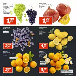 Gazetka promocyjna Real - Gazetka - ważna od 10.09 do 10.09.2022 - strona 2 - produkty: eis, früchte, Kürbis, mandarine, mandarinen, orange, orangen, reis, Ria, saft, Saftorangen, Schal, Schale, tafeltrauben, Ti, trauben, zitrone, zitronen