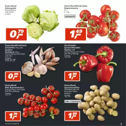 Gazetka promocyjna Real - Gazetka - ważna od 10.09 do 10.09.2022 - strona 3 - produkty: beutel, eis, eisbergsalat, kartoffel, kartoffeln, knoblauch, mini-rispentomaten, paprika, reis, rispentomaten, salat, Schal, Schalotte, speisekartoffeln, Ti, tomate, tomaten