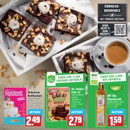 Gazetka promocyjna Hit - Prospekte - Gazetka - ważna od 24.06 do 24.06.2023 - strona 25 - produkty: bio, brownie, brownies, Dr. Oetker, erdnuss, flasche, nuss, rezept, Ti