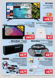 Gazetka promocyjna Marktkauf - Prospekt - Gazetka - ważna od 16.09 do 16.09.2023 - strona 34 - produkty: akku, batterie, batterien, deo, eier, eis, elle, enders, frontkamera, HDMI, K2, kamera, karcher, kopfhörer, ladegerät, PKWs, quad, quad-core-prozessor, Radio, Rauch, reis, rel, smart tv, Ti, usb, weck, Yo