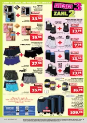 Gazetka promocyjna Marktkauf - Prospekt - Gazetka - ważna od 16.09 do 16.09.2023 - strona 38 - produkty: dell, eis, elle, Mode, panty, puma, reis, retroshorts, schuhe, shorts, socken, Sport, Strickgarn, Ti, trolley, wolle