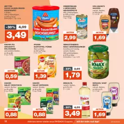 Gazetka promocyjna Real - Gazetka - ważna od 05.08 do 05.08.2023 - strona 12 - produkty: auer, bockwurst, bolognese, coupon, coupons, Dicke Sauerländer Bockwurst, eis, gewürz, Gewürzgurke, gewürzgurken, gurke, gurken, hengstenberg, kartoffel, knorr, knorr fix, Mett, metten, miracel, miracel whip, payback, pfanni, püree, salat, sauce, saucen, spaghetti, spaghetti bolognese, Ti, wurst, Yo