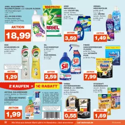 Gazetka promocyjna Real - Gazetka - ważna od 05.08 do 05.08.2023 - strona 20 - produkty: ariel, ariel waschmittel, beutel, coupon, eis, Engel, Finish, geschirr, Heu, hundesnack, hundesnacks, Kalkreiniger, katzennahrung, kraft, küche, Küchen, megaperls, Meister, meister proper, milch, Pods, reiniger, Schal, Schale, scheuermilch, sheba, snack, snacks, spee, Ti, vernel, vita, vitakraft, waschmittel, weichspüler