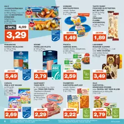 Gazetka promocyjna Real - Gazetka - ważna od 05.08 do 05.08.2023 - strona 8 - produkty: aqua, aufstrich, backfisch, Becher, blätterteig, brot, brotaufstrich, butter, cin, cookie, cookies, dip, elle, ente, filet, filets, fisch, fische, Fischer, fischstäbchen, flammkuchen, Flammkuchenteig, forelle, frosta, homann, iglo, in olivenöl, kartoffel, knoblauch, krone, kuchen, lachs, lamm, langnese, magnum, mit knoblauch, olive, oliven, olivenöl, pasta, pfanne, ravioli, rel, saupiquet, Schere, tante fanny, thunfisch, Ti, wasa, Wild, wildlachs