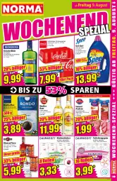 Gazetka promocyjna Norma - Norma - Gazetka - ważna od 12.08 do 12.08.2024 - strona 17 - produkty: erfrischungsgetränk, flasche, getränk, gin, käfer, kaffee, kräuter, kräuterlikör, küche, Küchen, küchentücher, kühlregal, likör, Muscheln, papier, regal, röstkaffee, rum, salami, Ti, toilettenpapier, tücher