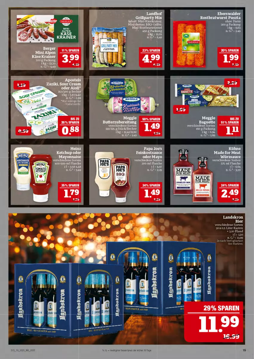 Aktueller Prospekt Marktkauf - Prospekt - von 04.05 bis 10.05.2025 - strona 15 - produkty: Berger, bier, eis, reis, tee, ZTE