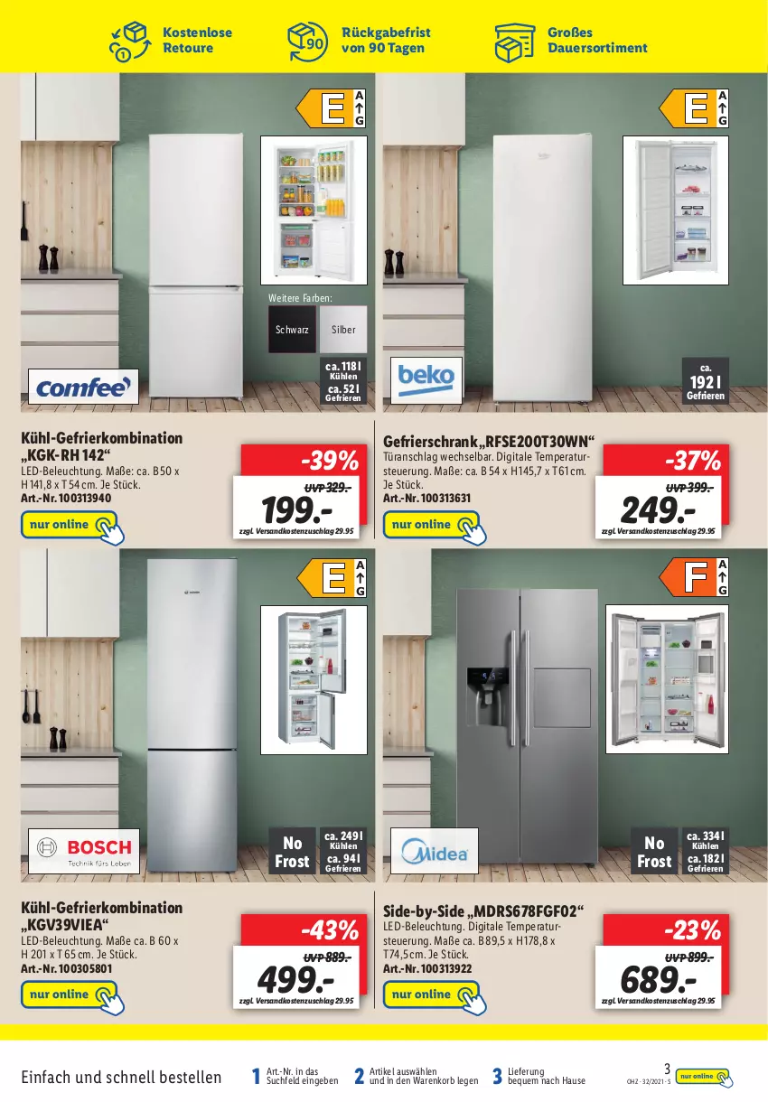 Aktueller Prospekt Lidl - Onlineshop-Highlights der Woche - von 31.07 bis 15.08.2021 - strona 3