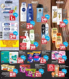 Gazetka promocyjna Hit - Prospekte - Gazetka - ważna od 12.02 do 12.02.2022 - strona 16 - produkty: Adidas, Alwa, Always, asti, beutel, blend-a-med, body, body lotion, bürste, bürsten, coupon, coupons, creme, deo, dusche, duschgel, eis, elle, erde, flasche, Frosch, garnier, gin, gourmet gold, katzenfutter, Lotion, nivea, Oral B, oral-b, pampers, pantene, papier, purina, rabatt-coupon, reis, rexona, Seife, shampoo, shampoo oder spülung, slip, slipeinlagen, spülung, teller, tender, Ti, Tiere, toilettenpapier, tücher, Wahre Schätze, whiskas, zahnbürste, zahnbürsten, zahncreme, Zahnseide, zewa