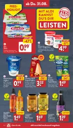 Gazetka promocyjna Aldi Nord - Von Montag - Gazetka - ważna od 02.09 do 02.09.2023 - strona 24 - produkty: aldi, angebot, angebote, arla, arla buko, Asia Green Garden, Becher, Buko, butter, eis, flasche, frischkäse, grana, grana padano, joghur, joghurt, Käse, kräuter, meggle, milch, natur, padano, Rana, reis, salz, sauce, snack, snacks, soja, sojasauce, Ti, weihenstephan, wok, ziegenkäse