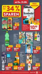 Gazetka promocyjna Aldi Nord - Von Montag - Gazetka - ważna od 02.09 do 02.09.2023 - strona 27 - produkty: Absolut Vodka, ananas, bier, desperados, eis, erfrischungsgetränk, flasche, getränk, gin, Gläser, granini, Havana Club, irish whiskey, krombache, krombacher, Lakritz, likör, liqueur, mac, Malibu, mojito, reis, rum, saft, schweppes, sensations, tequila, Ti, tullamore, vodka, whiskey, wodka, yeni raki, ZTE