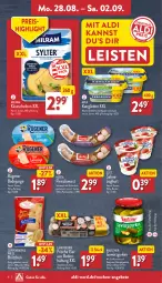 Gazetka promocyjna Aldi Nord - Von Montag - Gazetka - ważna od 02.09 do 02.09.2023 - strona 6 - produkty: aldi, angebot, angebote, arla, aus der tiefkühlung, Bad, Bau, Becher, brötchen, buch, coppenrath, eier, eis, fleisch, fleischwurst, geback, gewürz, gurke, gurken, herta, Holz, joghur, joghurt, Kærgården, Käse, käsescheiben, LG, milram, rapsöl, reis, Rügener, rügener badejunge, sahne, Sahnejoghurt, senf, Streichzart, Ti, wurst, zott