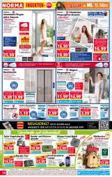 Gazetka promocyjna Norma - Norma - Gazetka - ważna od 20.03 do 20.03.2023 - strona 14 - produkty: angebot, angebote, auto, batterie, batterien, Bau, Bebe, braun, bürste, bürsten, butter, deo, eis, elle, fenster, fliegengitter, Garten, gin, insektenschutz, Lampe, lebensmittel, leds, leine, Liege, moskitonetz, natur, passend für alle, Reinigung, reinigungsbürste, reis, ring, rwe, säge, Schal, schnitten, schrauben, Schütze, sekt, sonnenschutz, steckdose, Ti, Tiere, tisch, werkzeug