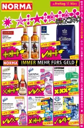 Gazetka promocyjna Norma - Norma - Gazetka - ważna od 20.03 do 20.03.2023 - strona 15 - produkty: cuvée, flasche, fleckentferner, gin, HP, kaffee, kraft, mac, mint, mundspülung, original spiced gold, röstkaffee, rouge, rwe, spülung, teppich, Ti, waschmittel, wein, weinbrand