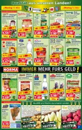 Gazetka promocyjna Norma - Norma - Gazetka - ważna od 20.03 do 20.03.2023 - strona 7 - produkty: aqua, arla, auer, Bau, beere, Berger, beutel, Brandenburger äpfel, Bratheringe, brombeere, buch, burger, cola, eis, elle, filet, fisch, fische, flasche, fleisch, Fleischerei, frucht, frühstücksfleisch, Garten, gin, gulasch, gurke, gurken, Hausmacher, hering, himbeer, himbeere, jagdwurst, kartoffel, kartoffeln, knacker, krakauer, küche, kühlregal, leberwurst, LG, mac, mango, marinade, natur, pfeffer, pfirsich, Pommersche, radeberger, Rauch, Räucherling, regal, reis, Ricola, ring, Rostocker, Rotwurst, rwe, sac, sahne, salami, Schere, schinken, schinkenspeck, schnitten, schwein, senf, Speck, speisekartoffeln, Spezi, spitzenqualität, Ti, tiefpreis, tomate, tomaten, Waage, weck, wein, wurst