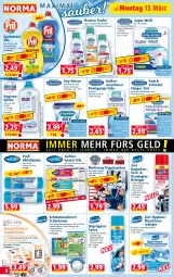 Gazetka promocyjna Norma - Norma - Gazetka - ważna od 20.03 do 20.03.2023 - strona 8 - produkty: auer, backofen, beutel, bio, biozidprodukte, eimer, entkalker, flasche, fleckentferner, gefrierbeutel, getränk, getränke, glaskeramik, Glasreiniger, grill, hygienespüler, kaffee, kaffeemaschine, Kamin, kleid, Kleidung, kraft, maschinenreiniger, obst, Ofen, orange, orangen, Paw Patrol, Rauch, reiniger, Reinigung, rwe, salz, sauce, saucen, Seife, spülmaschinen, spülmittel, Tasche, taschen, tee, Ti, tragetasche, tuc, vanille, verfärbungsschutz, weck, zitrone, zitronen