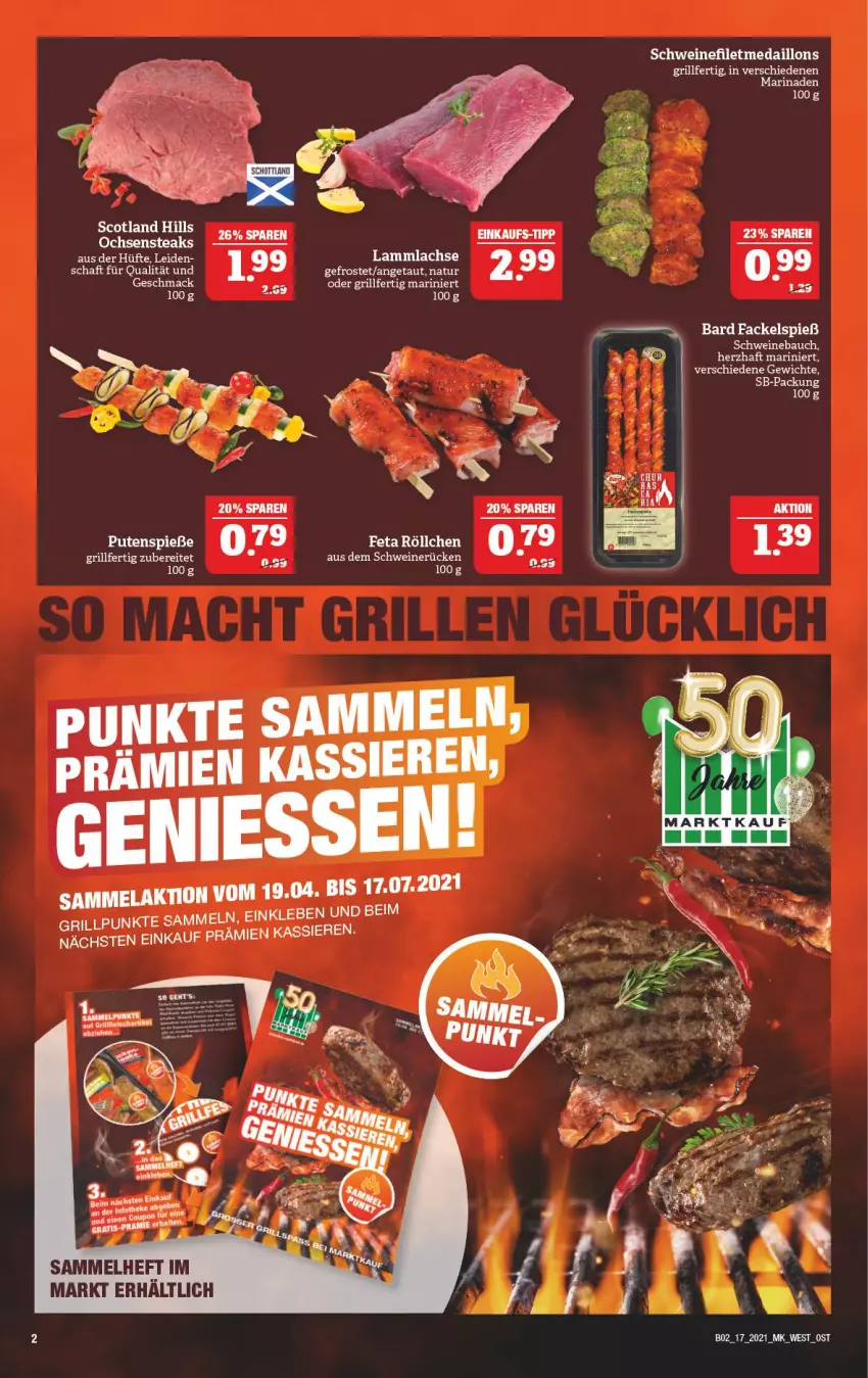 Aktueller Prospekt Marktkauf - Prospekt - von 25.04 bis 30.04.2021 - strona 34 - produkty: Bau, filet, grill, lachs, mac, marinade, medaillons, pute, schwein, schweine, Schweinebauch, schweinefilet, schweinerücken, steak, steaks, Ti, wein, weine