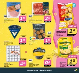 Gazetka promocyjna Netto - Woche 35 - Gazetka - ważna od 02.09 do 02.09.2023 - strona 11 - produkty: brötchen, coppenrath, eier, Goldstücke, hinterkochschinken, jamón serrano, Käse, kochschinken, leerdammer, ndk, pudding, rosen, schinken, serrano, Ti