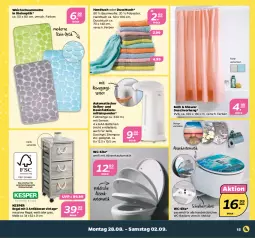 Gazetka promocyjna Netto - Woche 35 - Gazetka - ważna od 02.09 do 02.09.2023 - strona 15 - produkty: auto, batterie, batterien, Bau, baumwolle, Bewegungssensor, Desinfektion, duschgel, duschtuch, duschvorhang, handtuch, kesper, Mode, passend für alle, regal, Ria, Seife, shampoo, Ti, tisch, tuc, wc-sitz, wolle