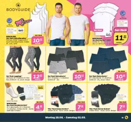 Gazetka promocyjna Netto - Woche 35 - Gazetka - ważna od 02.09 do 02.09.2023 - strona 19 - produkty: achselhemd, Bau, baumwolle, body, gin, hemd, hemden, leggings, reine baumwolle, retroshorts, shirt, shorts, sneaker, sneakersocken, socken, T-Shirt, wolle