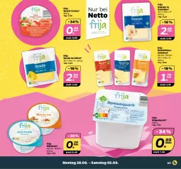 Gazetka promocyjna Netto - Woche 35 - Gazetka - ważna od 02.09 do 02.09.2023 - strona 5 - produkty: creme, edamer, eis, gouda, Käse, käsescheiben, milch, milchreis, quark, reis, schnittkäse, schnittkäsescheiben