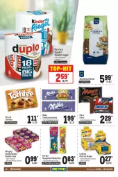 Gazetka promocyjna Metro - Food - Gazetka - ważna od 15.06 do 15.06.2022 - strona 10 - produkty: ball, beutel, duplo, ente, ferrero, haribo, Kinder, leibniz, mars, milka, riegel, schoko, schokolade, spaghetti, storck, studentenfutter, süsswaren, tafelschokolade, Ti, toffifee, top-hit