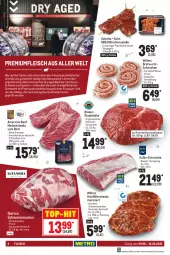 Gazetka promocyjna Metro - Food - Gazetka - ważna od 15.06 do 15.06.2022 - strona 4 - produkty: beef, bratwurst, Brei, decke, eis, Elan, entrecôte, erde, fleisch, grill, Holz, holzfällersteaks, lamm, marinade, Metro, Nackensteak, nackensteaks, paprika, pfanne, reis, rind, rinder, Rindersteak, Schal, Schale, schwein, schweine, schweinenacken, Spezi, steak, steakhüfte, steaks, Ti, top-hit, wein, weine, wurst