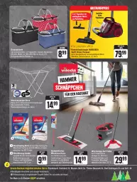 Gazetka promocyjna Edeka - Angebote der Woche - Gazetka - ważna od 07.10 do 07.10.2023 - strona 21 - produkty: angebot, angebote, Bad, beutel, bodenstaubsauger, bodenwischer, bürste, deka, einkaufskorb, eis, korb, leine, LG, Reinigung, reis, schnäppchen, Spezi, staubsauger, Teleskop, teleskopstiel, Ti, tragegriff, waschmaschine, waschmaschinen, Wischmopp