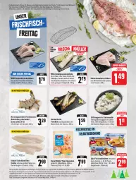 Gazetka promocyjna Edeka - Angebote der Woche - Gazetka - ważna od 07.10 do 07.10.2023 - strona 5 - produkty: aqua, Bad, deka, eis, elle, ente, escal, filet, filets, fisch, fische, Fischer, fischstäbchen, fleisch, forelle, frischfisch, garnelen, gewürz, Gewürzgurke, gewürzgurken, gurke, gurken, hering, Herings, iglo, jumbo, lachs, mayonnaise, meerrettich, mit zwiebeln, nuss, reis, rel, Rettich, Ria, riesengarnelen, ring, rosen, sahne, salz, Schal, Schale, Schere, scholl, Schollenfilets, Soße, südwest, super-knüller, Ti, Yo, ZTE, zwiebel, zwiebeln