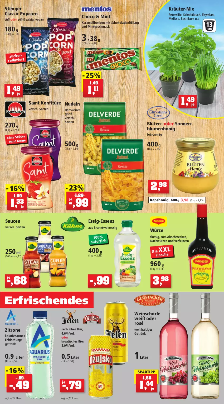 Aktueller Prospekt Thomas Philipps - Prospektwerbung - von 20.06 bis 25.06.2022 - strona 11 - produkty: ACC, accessoires, aktiv gel, auer, basilikum, bier, blume, blumen, Blüte, creme, duschgel, eis, erfrischungsgetränk, essig, feuchte tücher, flasche, Fleckenentferner, getränk, Handseife, hartweizen, honig, karamell, Kinder, konfitüre, kosmetik, Kosmetiktasche, Kosmetiktücher, kräuter, leine, mac, Maske, mint, nudel, nudeln, petersilie, popcorn, reiniger, reis, salz, sauce, saucen, schnittlauch, schoko, schokolade, schokoladen, schorle, Seife, sonnenblume, sonnenblumen, spartipp, spülmaschinen, spülmaschinentabs, Tagespflege, Tasche, taschen, taschentücher, Ti, tisch, tücher, vita, wein, weine, weinschorle, zahncreme, zitrone, zucker