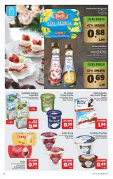 Gazetka promocyjna Marktkauf - Prospekt - Gazetka - ważna od 24.12 do 24.12.2021 - strona 14 - produkty: Becher, creme, Dany, deli reform, Dr. Oetker, flasche, froop, gin, Kinder, kinder pingui, landliebe, landmilch, LG, margarine, milch, milch-schnitte, Müller, müller froop, pingui, pudding, rama, rama cremefine