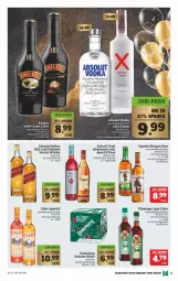 Gazetka promocyjna Marktkauf - Prospekt - Gazetka - ważna od 24.12 do 24.12.2021 - strona 23 - produkty: Absolut Vodka, aperitif, asbach uralt, blended scotch, blended scotch whisky, Cap, captain morgan, flasche, johnnie walker, kräuter, likör, lillet, rum, scotch, scotch whisky, Ti, underberg, vodka, wein, weinbrand, whisky