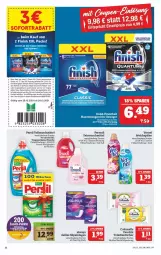 Gazetka promocyjna Marktkauf - Prospekt - Gazetka - ważna od 24.12 do 24.12.2021 - strona 24 - produkty: Alwa, Always, ball, brillance, cottonelle, coupon, coupons, dailies, eis, elle, erde, feinwaschmittel, Finish, flasche, geschirr, gin, kraft, persil, perwoll, powerball, reiniger, Reinigung, slip, slipeinlagen, Spülen, Ti, toilettentücher, tücher, vernel, vollwaschmittel, waschmittel, wasser, weichspüler, Yo
